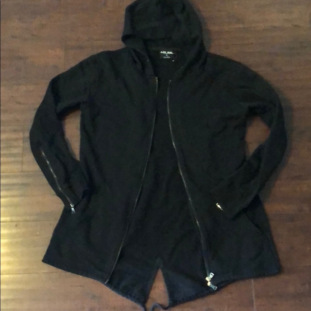 Black hoodie